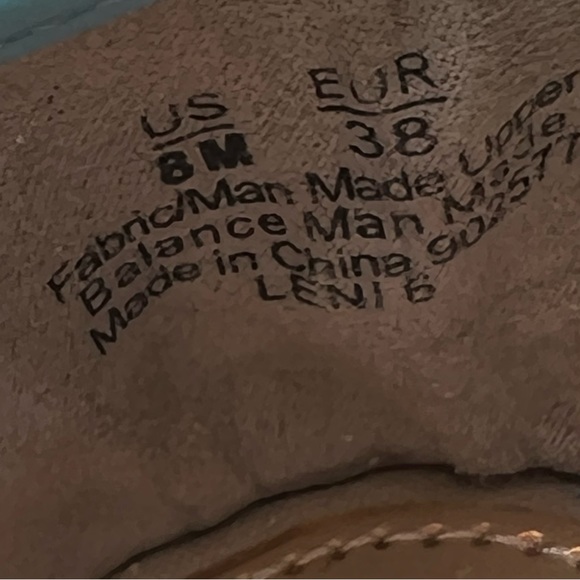 Circus By Sam Edelman Leni 6 Espadrille Flats  Blue/Silver Sz 8 Good Condition - Picture 9 of 9